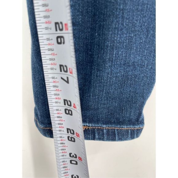 Madewell‎ Skinny Jeans Size 25 Mid Rise Blue - Picture 7 of 14